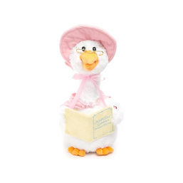 Cuddle Barn - Mother Goose Animated Stuffed Animal -Pink